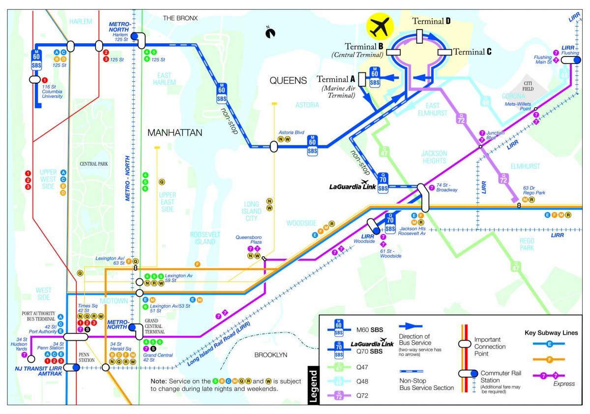 peta dari m60 bus